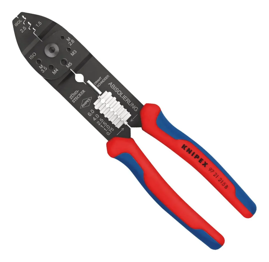 Alicate Crimpador 9 Prensa Terminais Multicomponente Knipex
