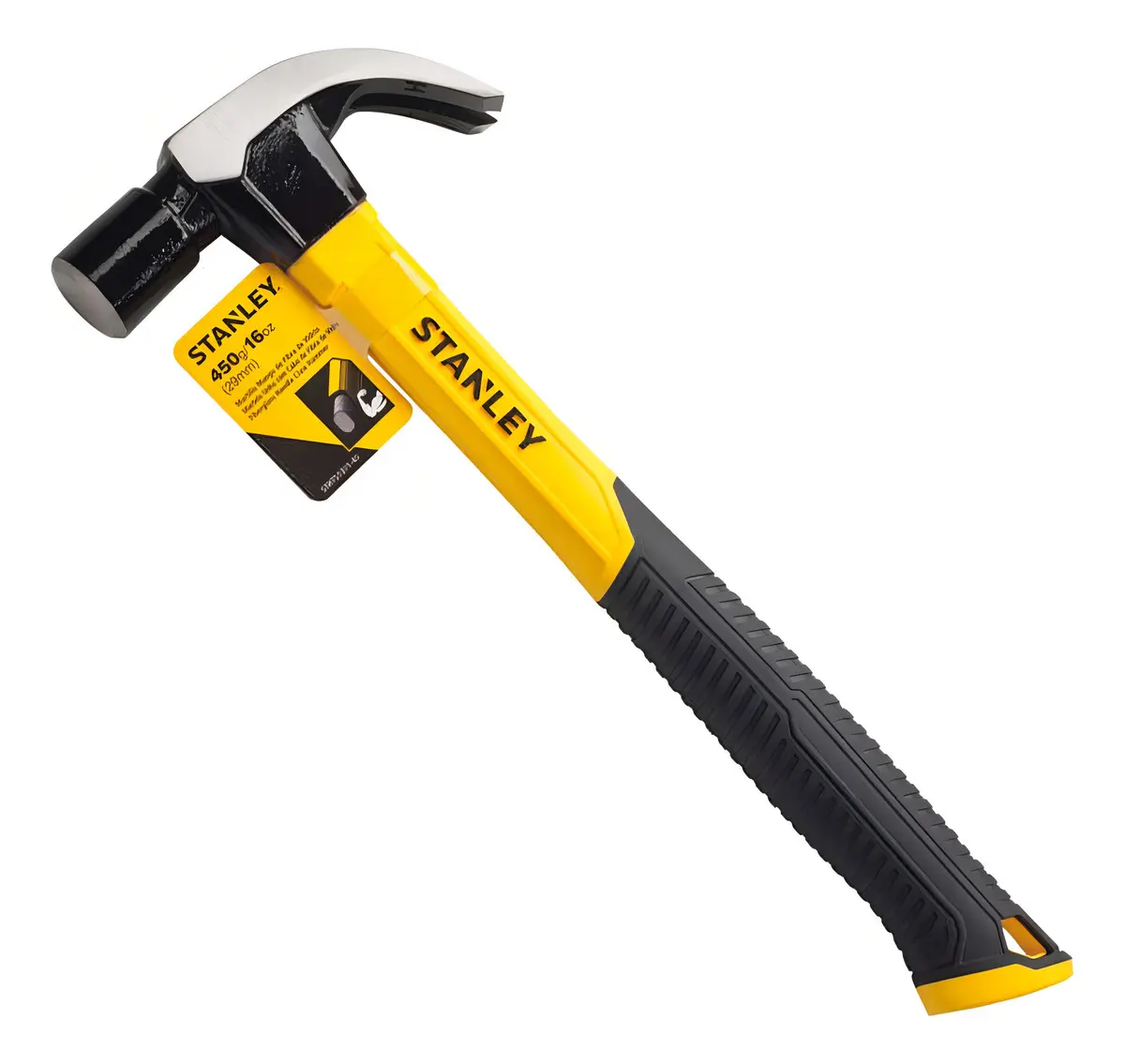 Martelo Stanley 450g 29mm Cabo Emborrachado