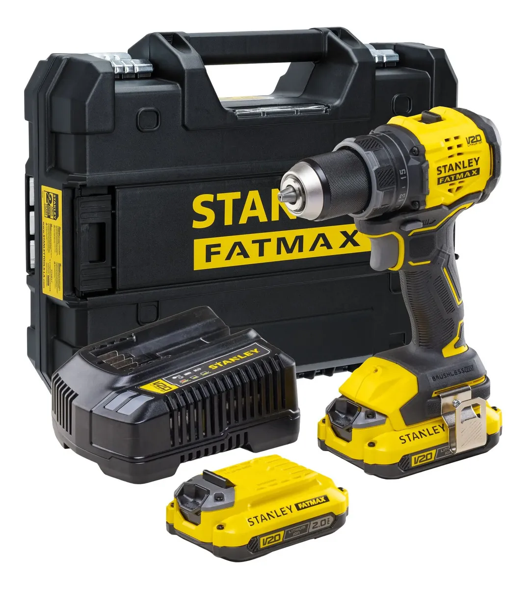 Parafusadeira E Furadeira 13mm 20v Stanley SBD716D2T